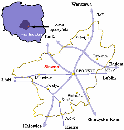 Mapa o gminie